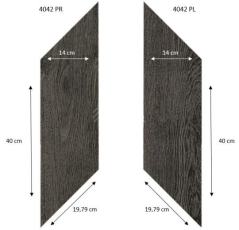 Кварцвиниловые полы Forbo Effekta Professional 0.45 4042 PRL ромб 4042 Black Fine Oak PRO фото 1 | FLOORDEALER